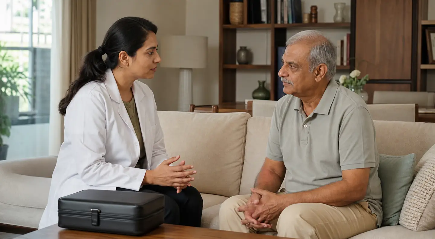 Home Dental Visit at Dr. Komal